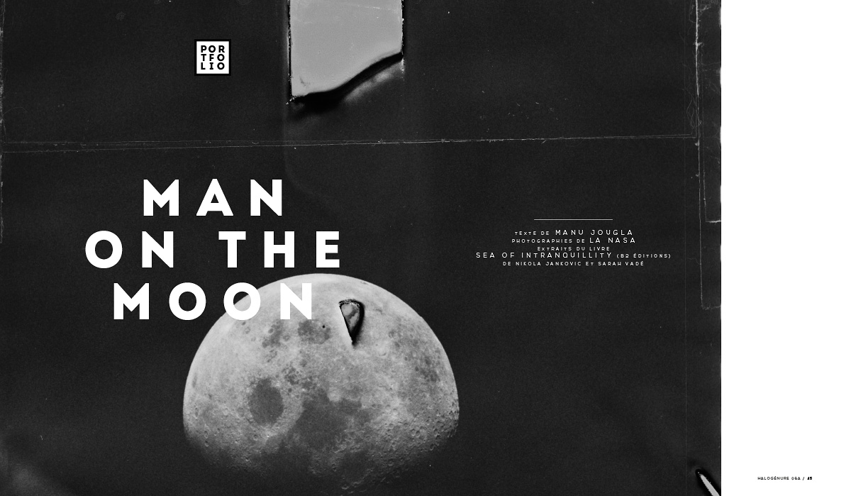 Man on the moon - Manu Jougla - B2 Editions